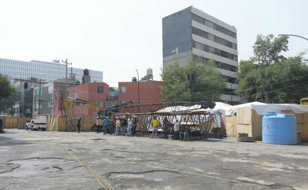 La demolición del edificio “Osa Mayor” concluyó el 8 de abril, trabajos que se realizaron un periodo de 80 días (Foto: Twitter @amievajoserra)