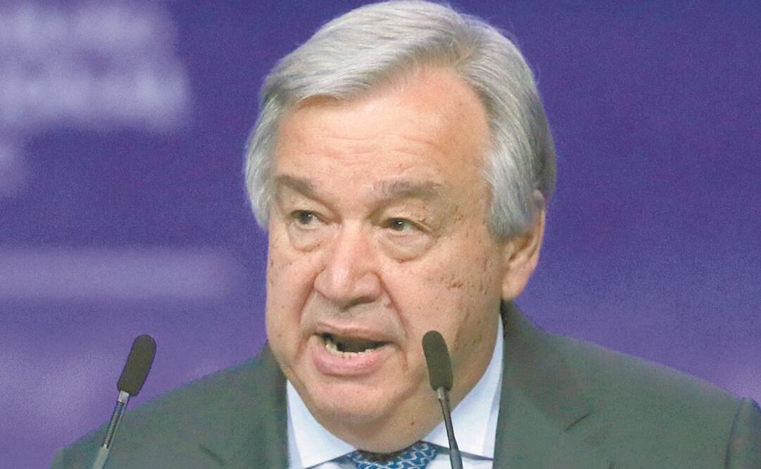 Apoyo internacional. El secretario general de la ONU, António Guterres, expresó su aprecio por la invitación del gobierno para colaborar. Foto: ARCHIVO EL UNIVERSAL