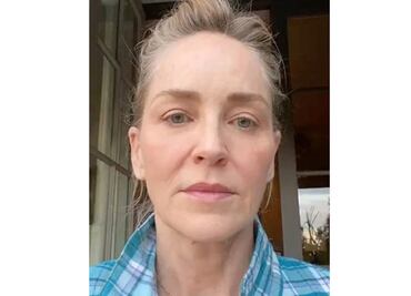 Sharon Stone sufre descarga de un rayo en su casa