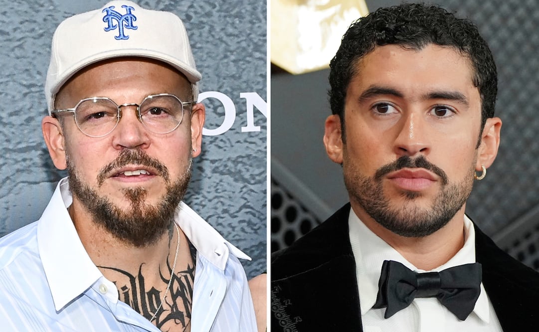 René Pérez Joglar, también conocido como Residente y Bad Bunny. Foto: AP Photo.