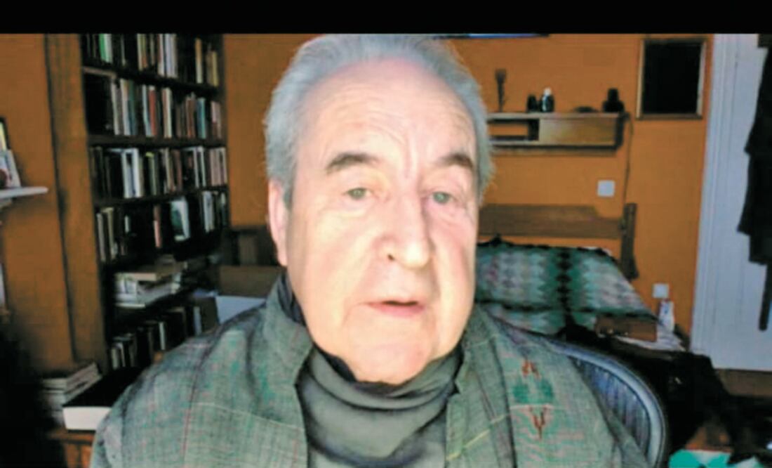 John Banville durante una charla virtual desde Irlanda, en la que habló de la octava entrega de la serie protagonizada por el médico forense Quirke. ESPECIAL