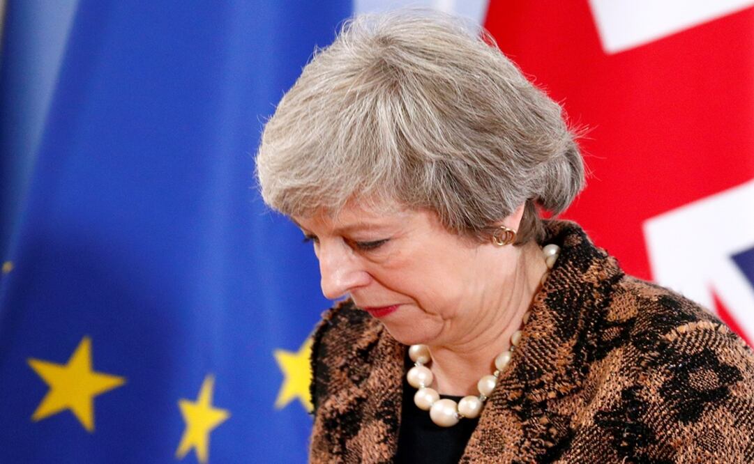 British Prime Minister Theresa May leaves after a news conference following a European Union leaders summit in Brussels, Belgium - Photo: Francois Lenoir/REUTERS