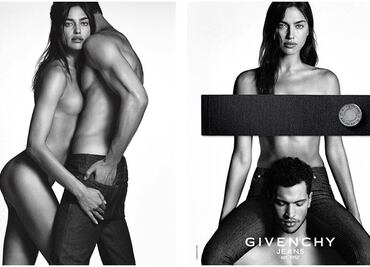 Irina Shayk aparece desnuda en campaña de Givenchy