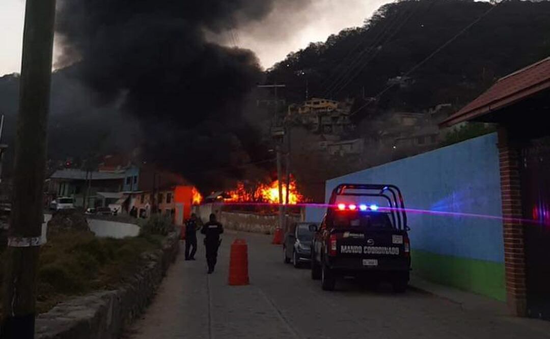 Explosión en un domicilio particular por almacenamiento de combustible en Hidalgo