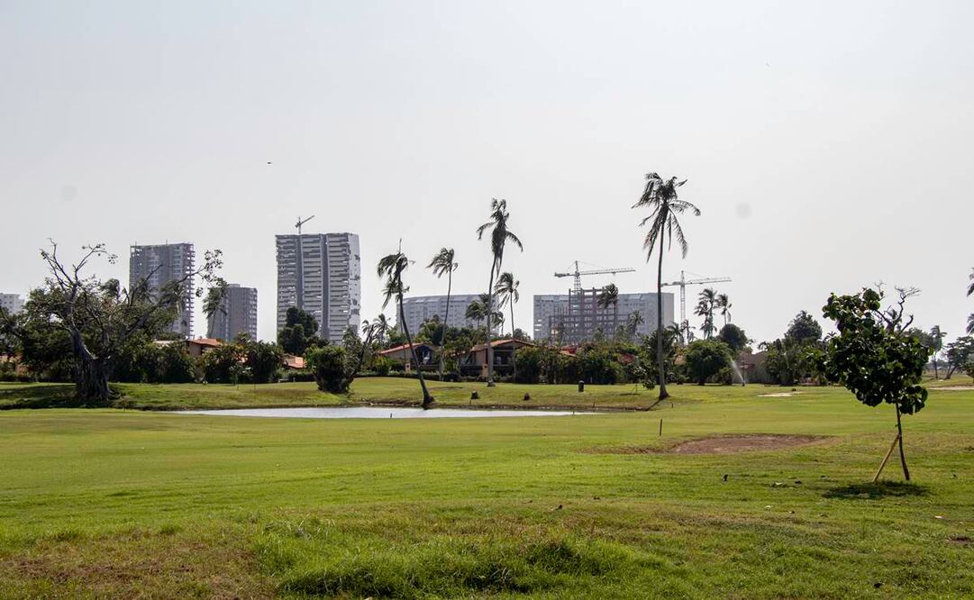 Acapulco Diamante, la zona más exclusiva de la ciudad, se levantó sobre humedales y arroyos; ahora sufre las consecuencias. Foto: David Juárez / EL UNIVERSAL