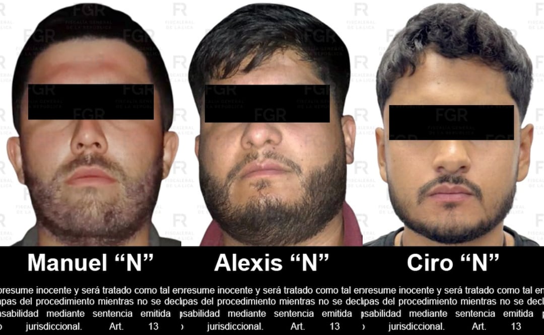 FGR Sonora vincula a proceso a tres hombres en Nogales. Foto: Especial