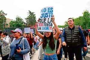 Marchan hoy aspirantes contra nueva prueba