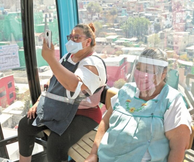 Inauguran dos estaciones de la Línea 1 del Cablebús