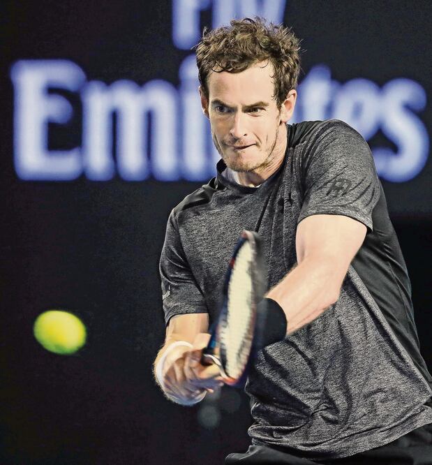 Aunque sorteó algunos apuros, Murray se deshizo de Tomic (XU YANYAN. XINHUA)