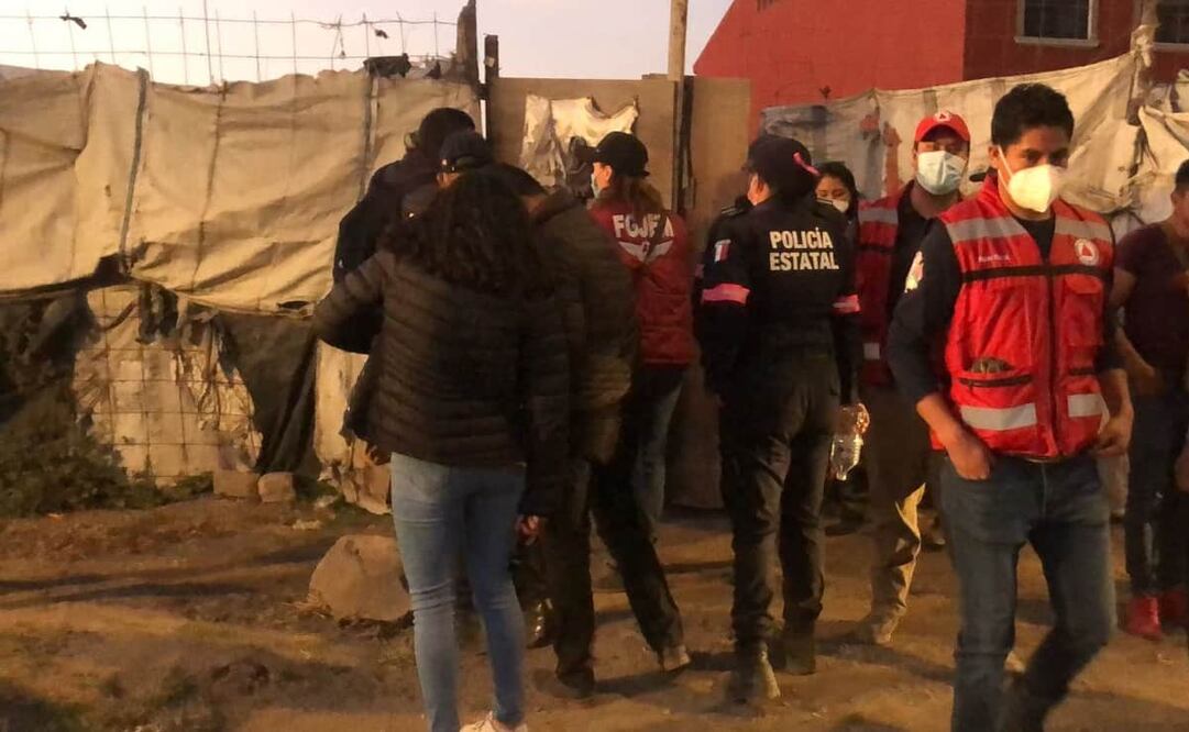 María Leonor Durán presenció los trabajos del personal de la Fiscalía General de Justicia del Estado de México