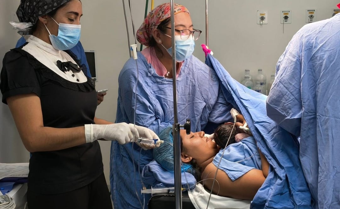 Nace la primera mexicana del 2026 en Tlalnepantla. Foto Especial