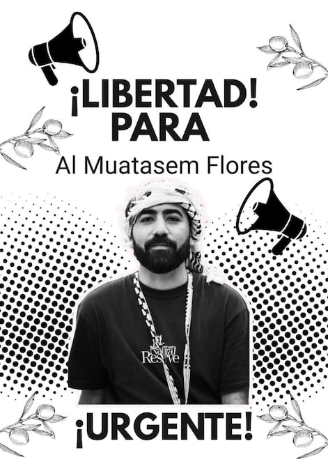 Al Muatasem Belah Alwiraikat, ciudadano pachuqueño e integrante de la delegación mexicana en la Flotilla Global. Foto: Especial