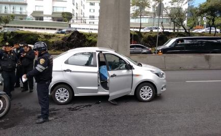 Hombres armados balean auto sobre Periférico; hay un muerto