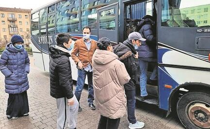 Establecen contacto con siete paisanos en Ucrania