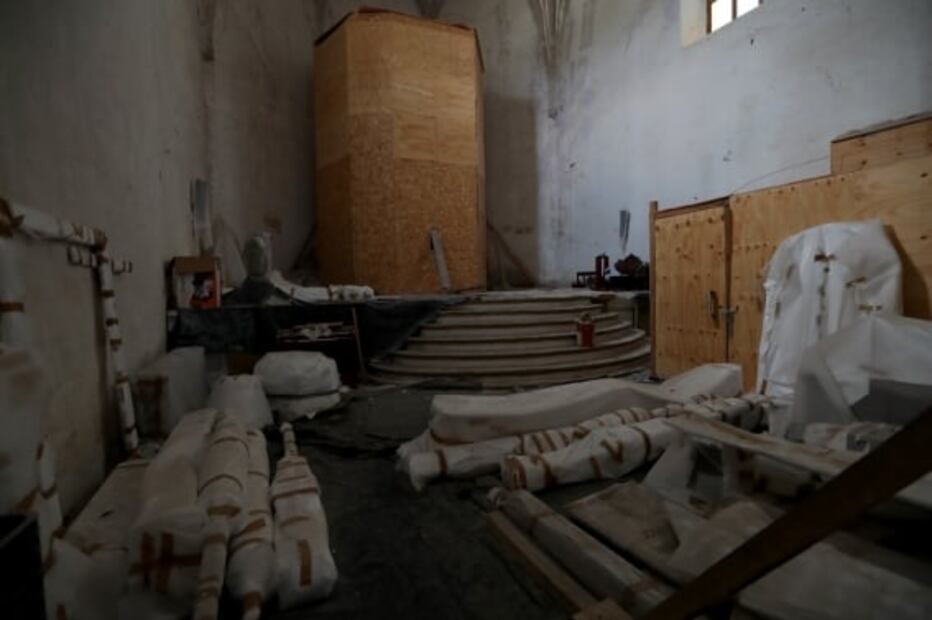 Al 70% reconstrucción en Ruta de los Conventos