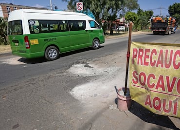 Oriente del Edomex, una mina de baches