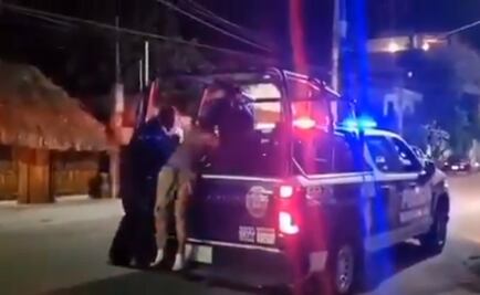 Policías de Tulum protagonizan nuevo episodio de violencia durante detención