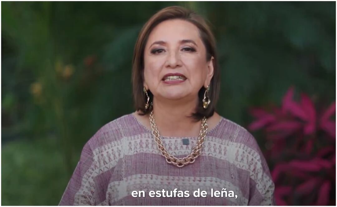 Xóchitl Gálvez VS Claudia Sheinbaum. Foto: Captura de pantalla