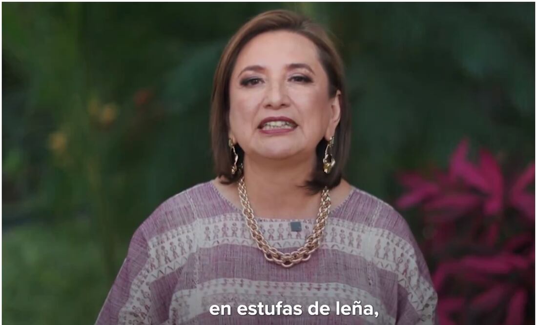 Xóchitl Gálvez VS Claudia Sheinbaum. Foto: Captura de pantalla