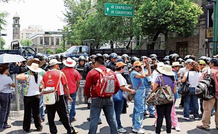 CNTE retiraría plantón de la CDMX: Dirigente de la Sección 18