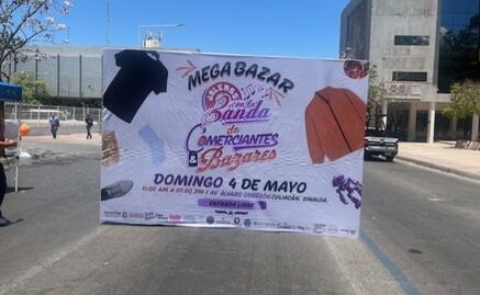 Realizan bazar para rescatar actividad comercial afectada por violencia en Sinaloa; recaudan fondos para trabajadores y cocineros