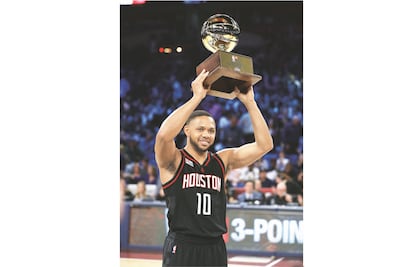 Gordon es el mejor desde la línea de 3