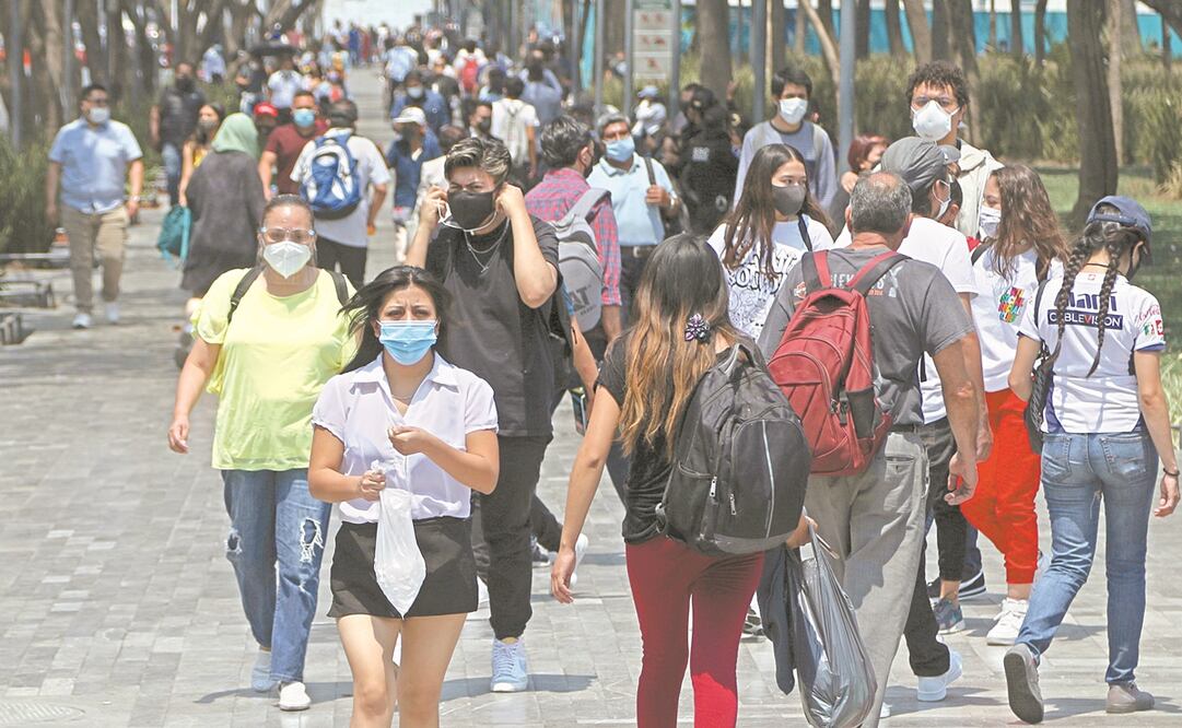 En las últimas 24 horas, en México se reportaron 409 muertes por Covid y 3 mil 911 nuevos casos positivos de coronavirus. Foto: ARCHIVO EL UNIVERSAL