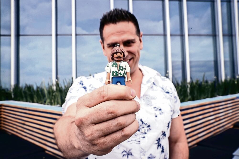 José Iñesta, director general de Pixelatl, asegura que la industria de la animación es resistente a crisis económicas, y en México mucho del contenido no es producido en el país, sino que es importado. Foto: JUAN CARLOS REYES. EL UNIVERSAL