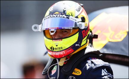 Checo Pérez, lesionado durante la clasificación del GP de España