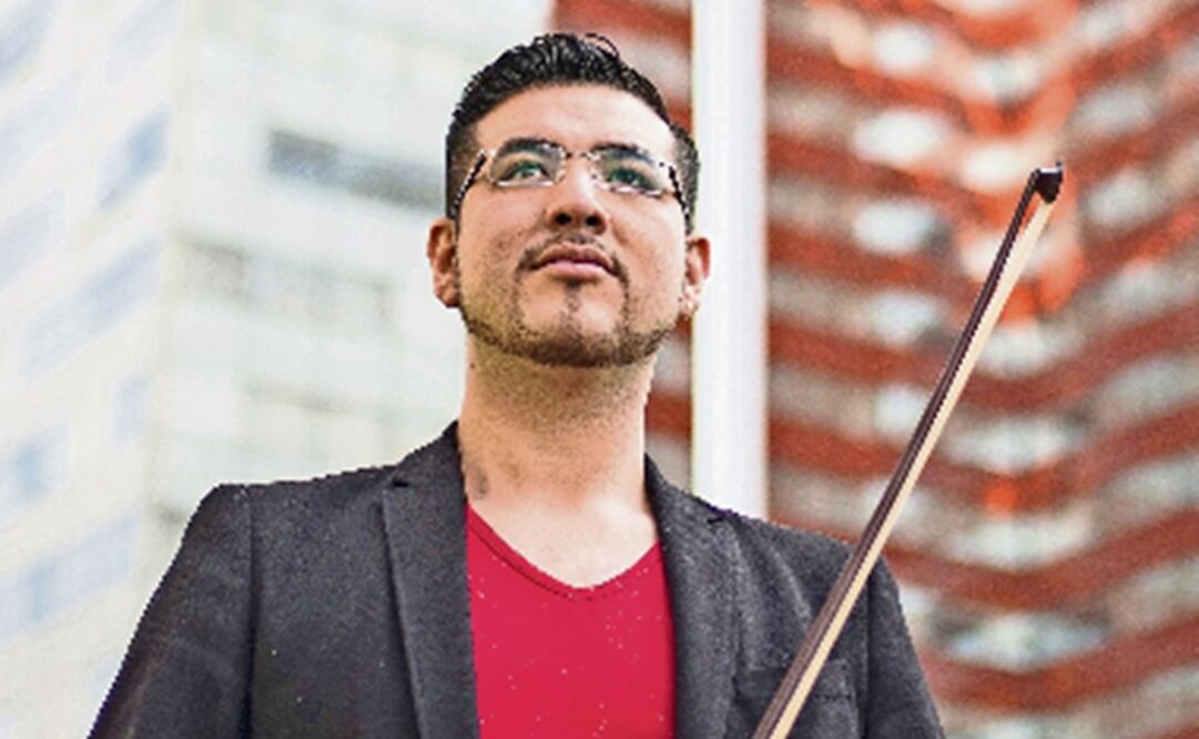 Retrato del violonchelista César Martínez Bourguet. Foto: Cortesía de César Martínez Bourguet.
