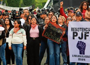 Trabajadores del Poder Judicial piden renuncia del líder sindical; "no nos defiende solo busca beneficio personal", dicen