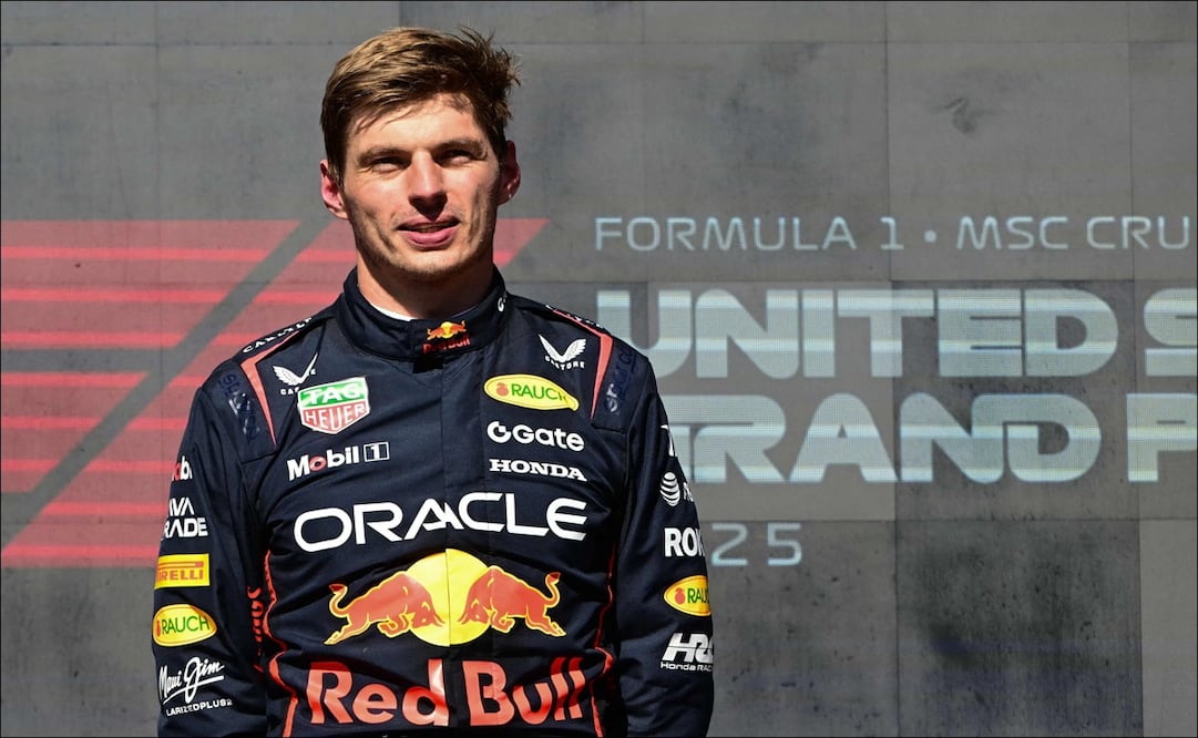 Max Verstappen llega enrachado al Gran Premio de México / FOTO: AFP