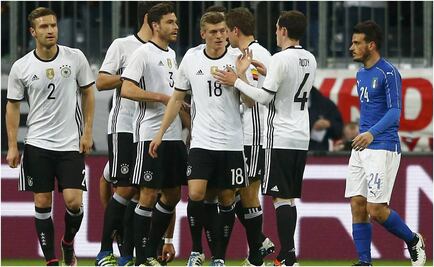 Alemania bate a su 'bestia negra' Italia por 4-1