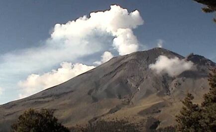 'Popo' emite 83 exhalaciones de baja intensidad