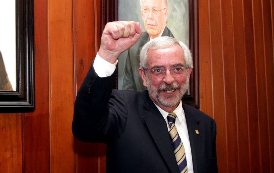 Luis Graue, nuevo rector de la  Universidad Nacional Autónoma de México. Foto: Carlos Mejía / EL UNIVERSAL