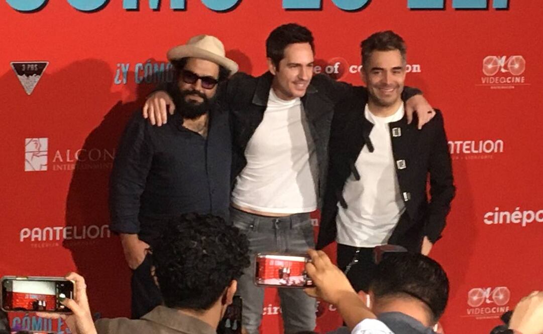 Omar Chaparro y Mauricio Ochmann presentaron hoy "¿Y cómo es él?". Foto: César Huerta