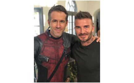 Lo que dijo Ryan Reynolds tras grabar spot con David Beckham