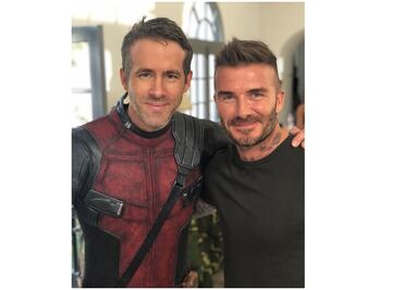 Lo que dijo Ryan Reynolds tras grabar spot con David Beckham
