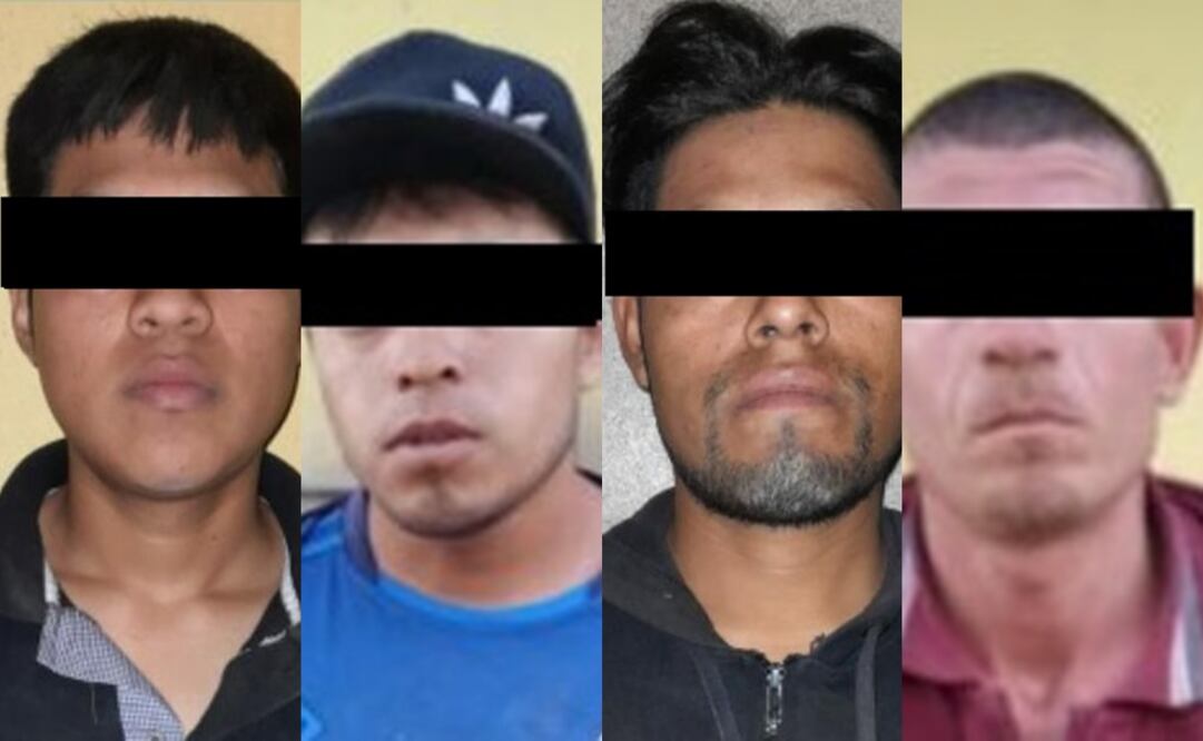 Policías estatales y fuerzas armadas les incautaron un arsenal de cartuchos y armas. Fotos: Seguridad Pública de Sonora