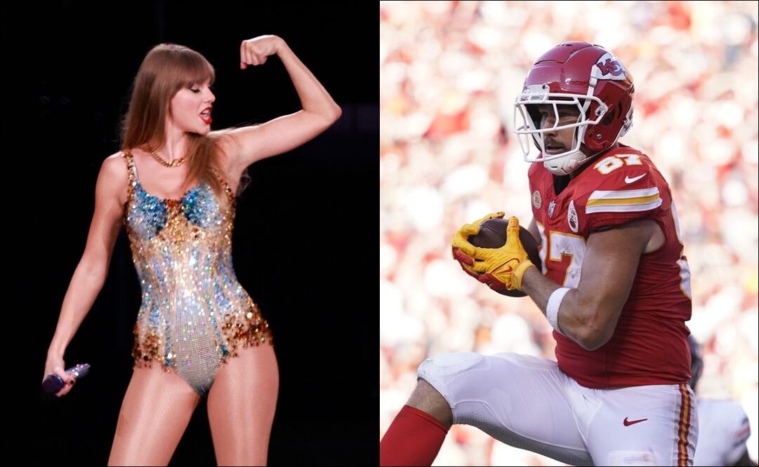 Taylor Swift generó que el jersey de Travis Kelce se convirtiera en uno de los cinco más vendidos en la NFL / FOTO: ESPECIAL
