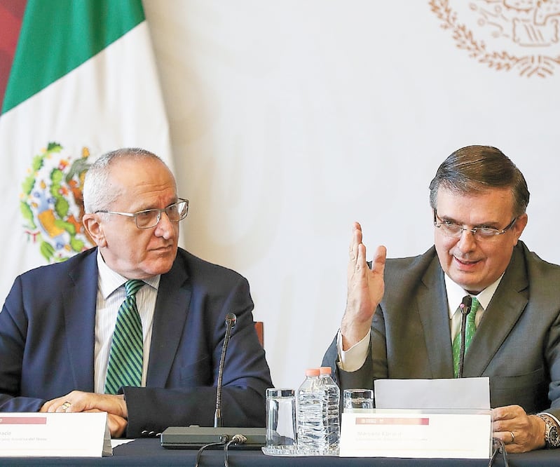 La Subsecretaría para América del Norte, que encabeza Jesús Seade (izq.), inició a través de los consulados de México una estrategia para impulsar la aprobación del T-MEC en el Congreso de Estados Unidos. Foto: ARCHIVO EL UNIVERSAL