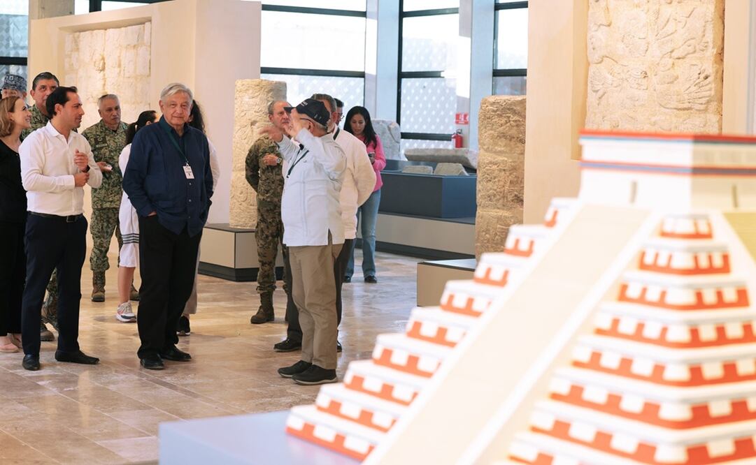 El recinto cuenta con más de 400 piezas arqueológicas que muestran la riqueza y diversidad de la cultura maya. Foto: Cortesía presidencia