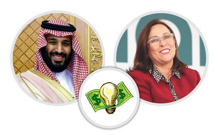 El foco. Negociación petrolera entre el jeque saudita y Rocío Nahle