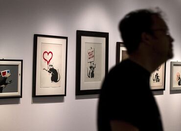 Obras de Banksy llegan a Berlín en exposición