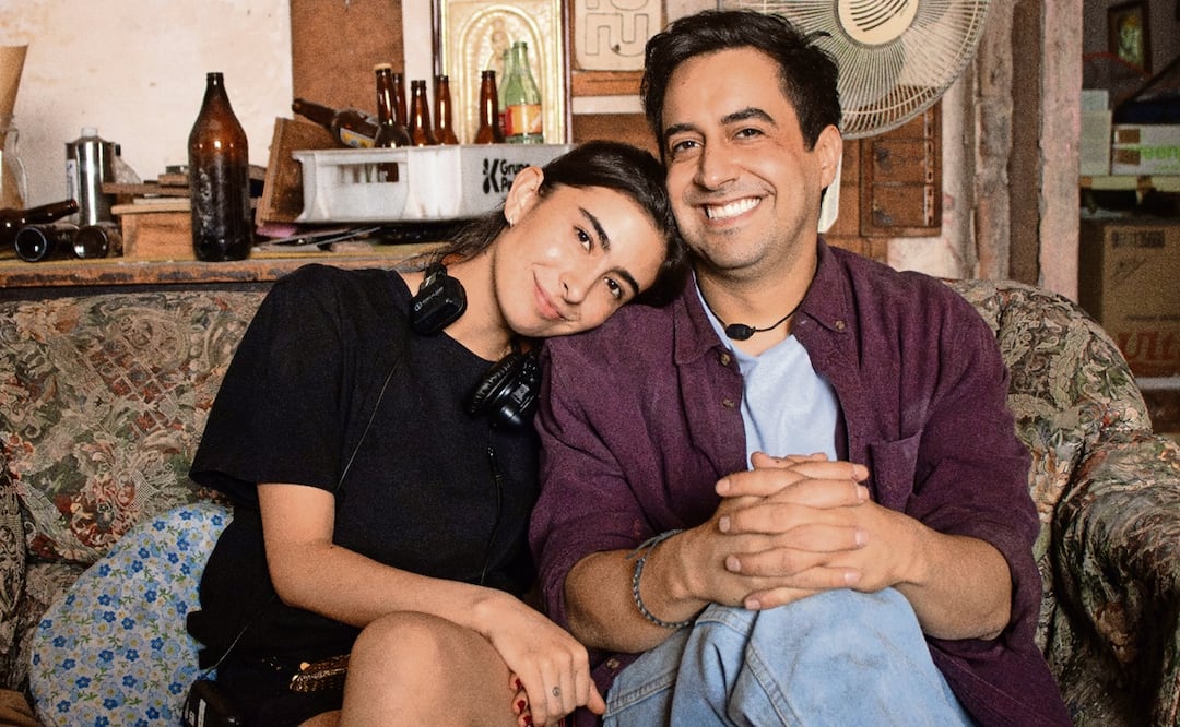 Paola Ramones y Daniel Tovar durante la filmación del cortometraje "Quieren monólogo".
FOTO: Archivo EL UNIVERSAL. 