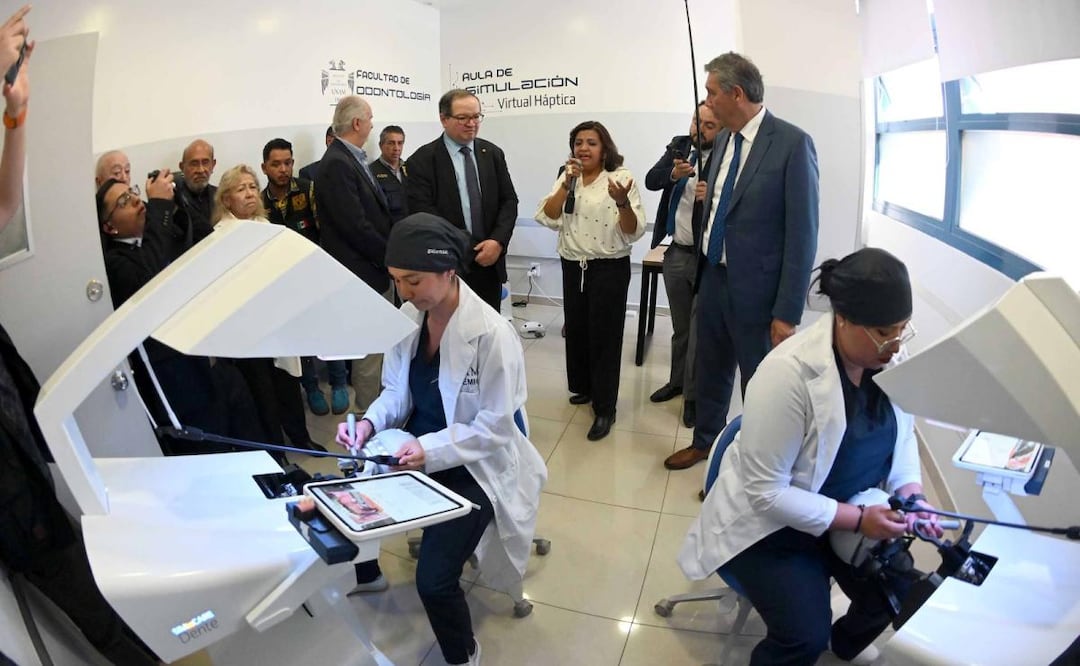 UNAM renueva equipo para Facultad de Odontología (11/02/2026). Foto: Especial