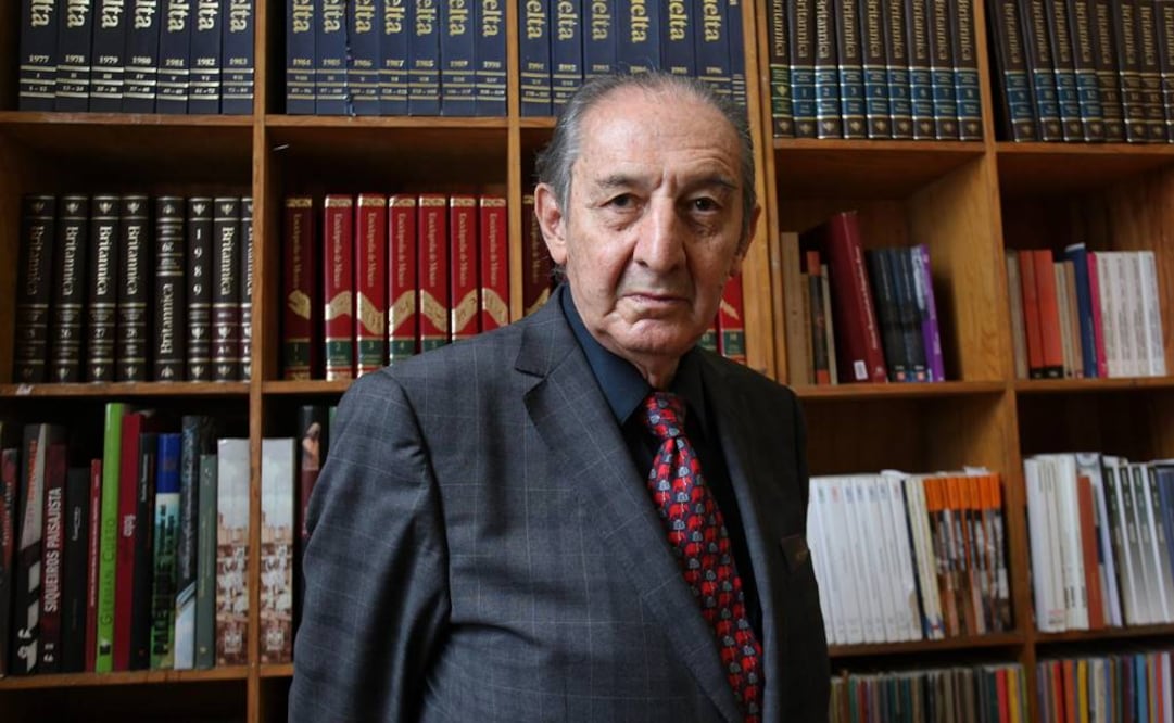 El poeta Eduardo Lizalde será galardonado con premio a la creación literaria en español. FOTO: Sáshenka Gutiérrez/EFE.