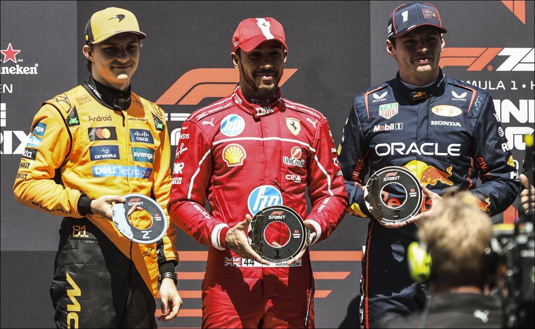 Lewis Hamilton ganó el sprint del Gran Premio de China / Foto: EFE