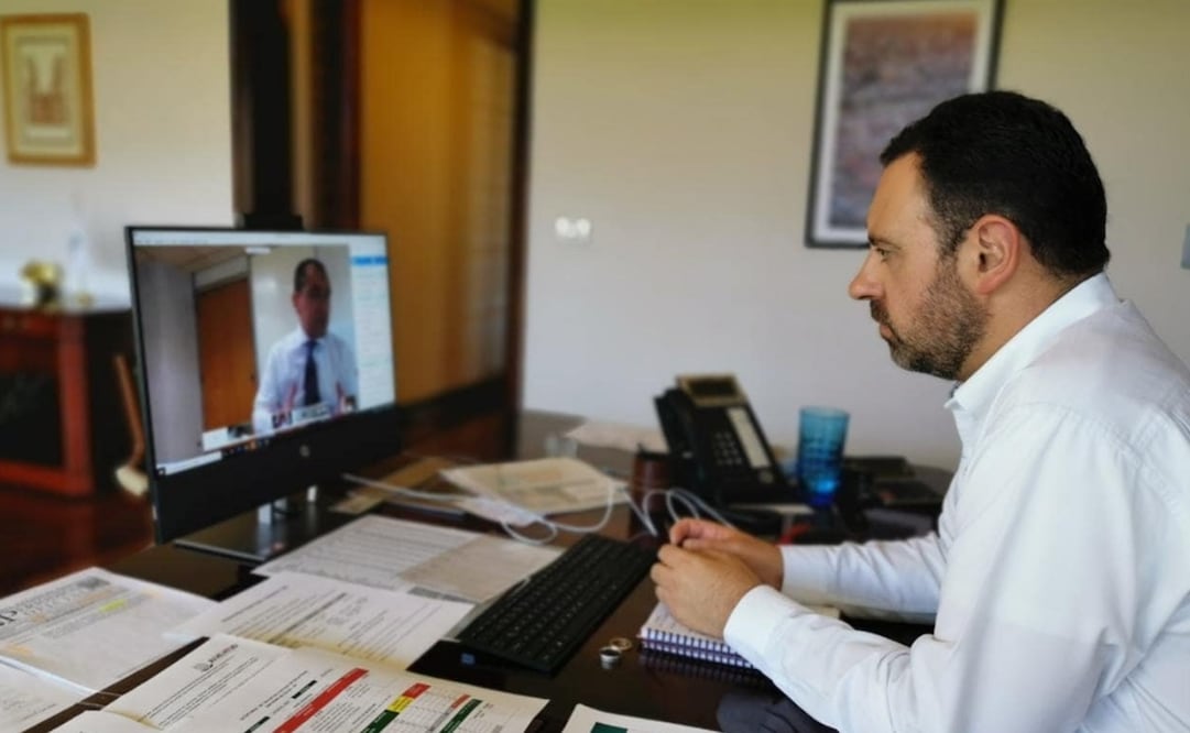 Alejandro Tello Cristerna pidió a la Federación que libere los recursos económicos para enfrentar al Covid-19. Foto: Twitter @AtelloC