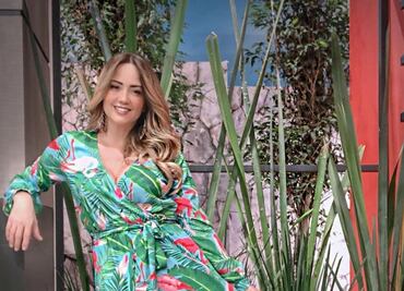 Andrea Legarreta presume sus tenis de 17 mil pesos en Reino Unido